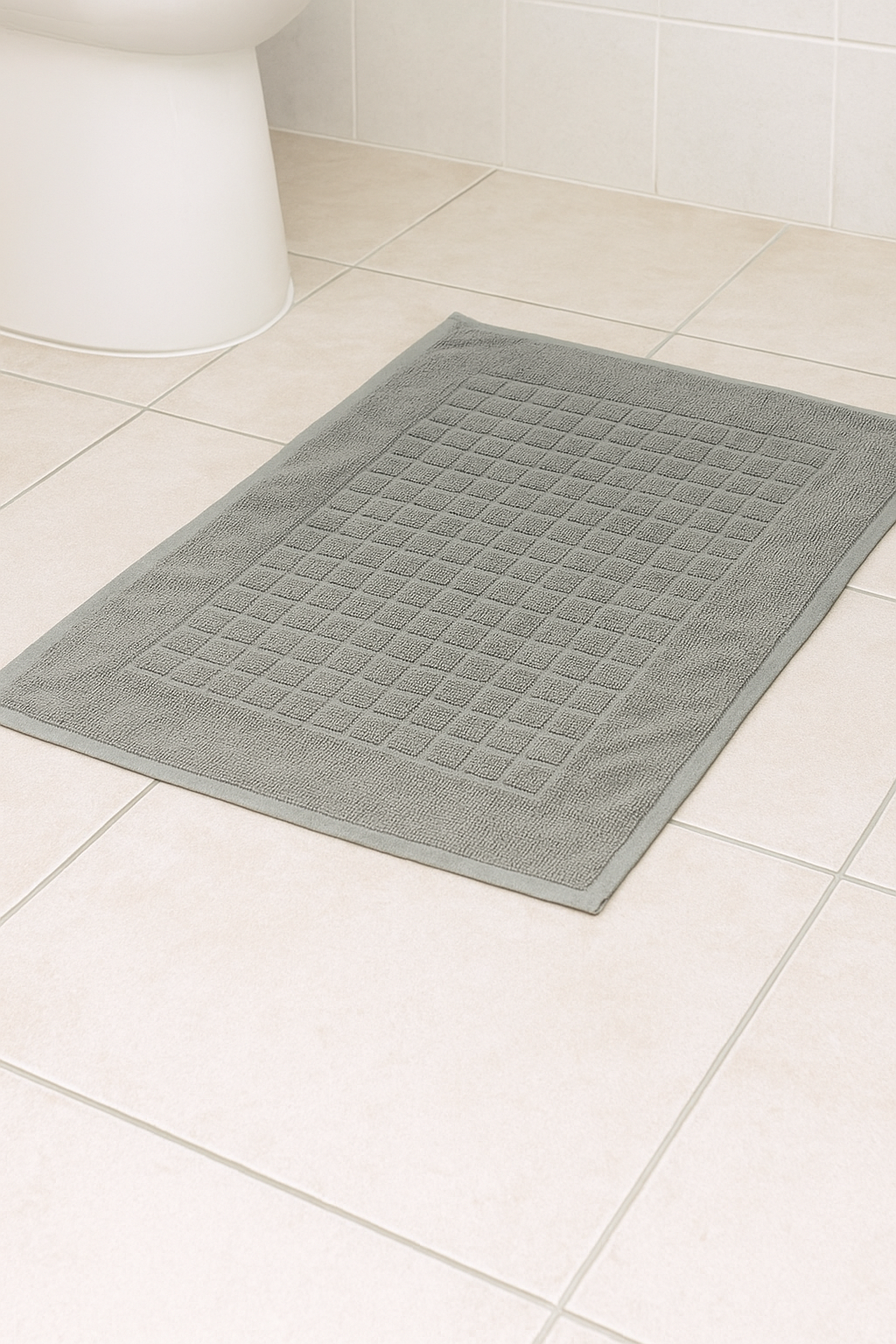 Alfombra tipo toalla para baño