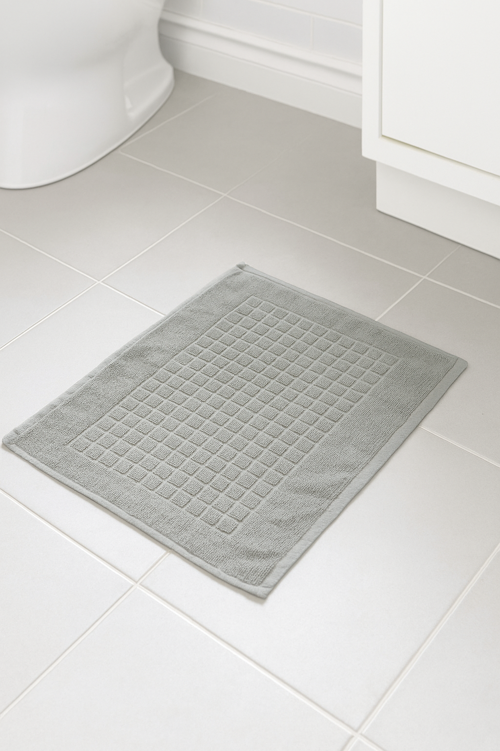 Alfombra tipo toalla para baño