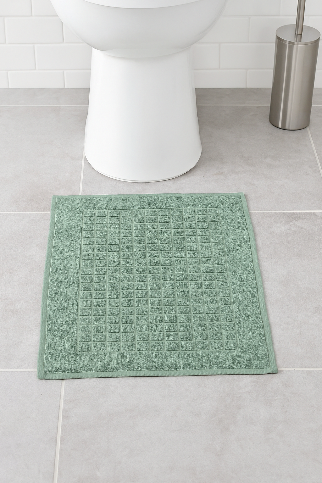 Alfombra tipo toalla para baño