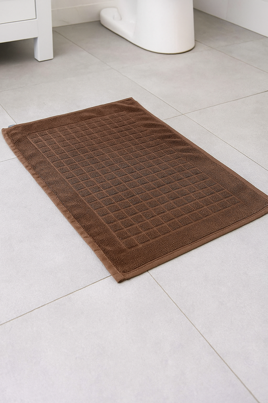 Alfombra tipo toalla para baño