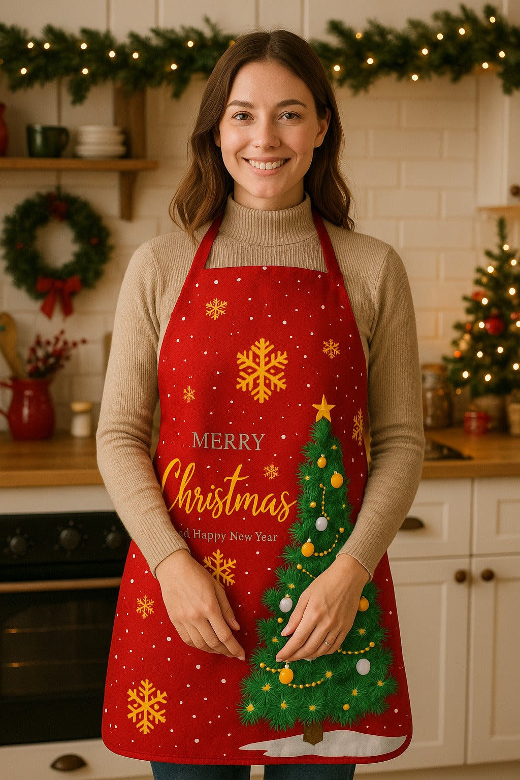 Delantal de navidad