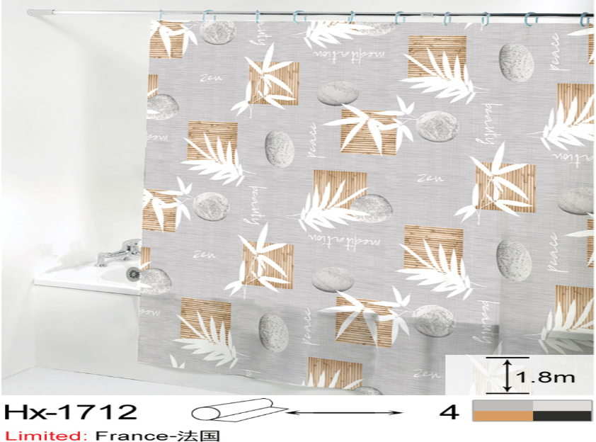 Cortina de ducha 180x180